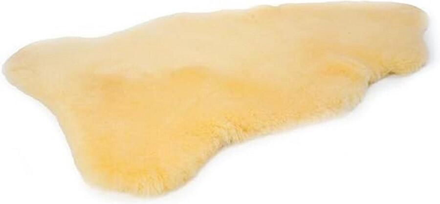 PEAM Echte Lamsvacht Relugan 90-100 Cm – Luxe Schapenvacht Tapijt – Natuurlijke Zachte Vacht Voor Woonkamer & Slaapkamer – Stijlvolle Decoratieve Vloerkleed