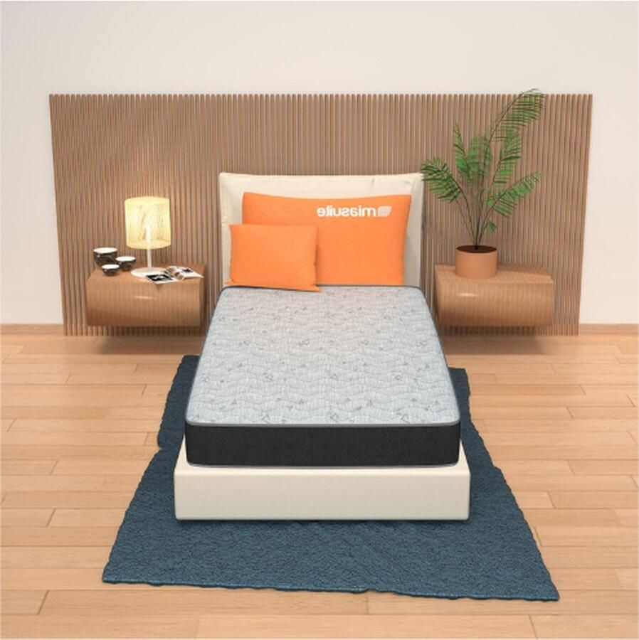 PEAM Eenpersoonsmatras voor Eenpersoonsbed Afmetingen 70 x 190 cm Hoogte 13 cm Van Waterschuim Opvouwbaar Orthopedisch Model