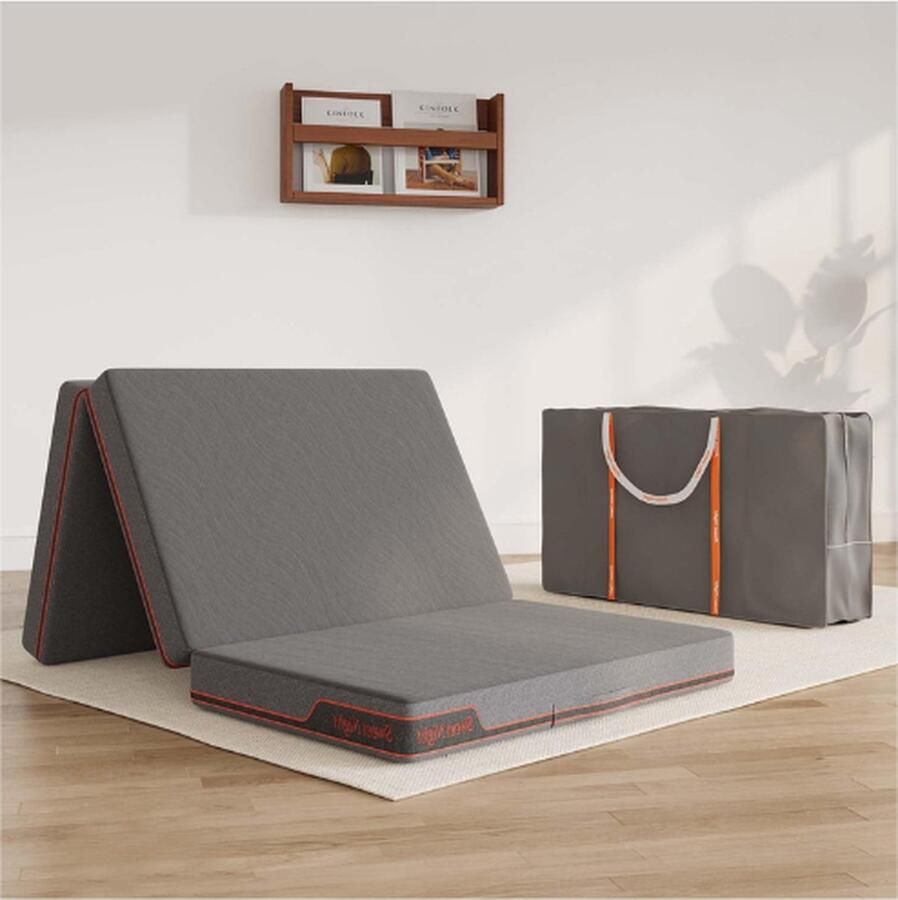 PEAM Matras Opvouwbare Matras Gel Foam Matras Voor Drukontlasting 80cm x 190cm x 10cm