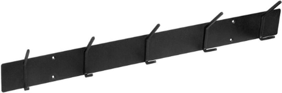 PEAM Mystiek Five Wandkapstok 10 Kapstok Haken Zwart