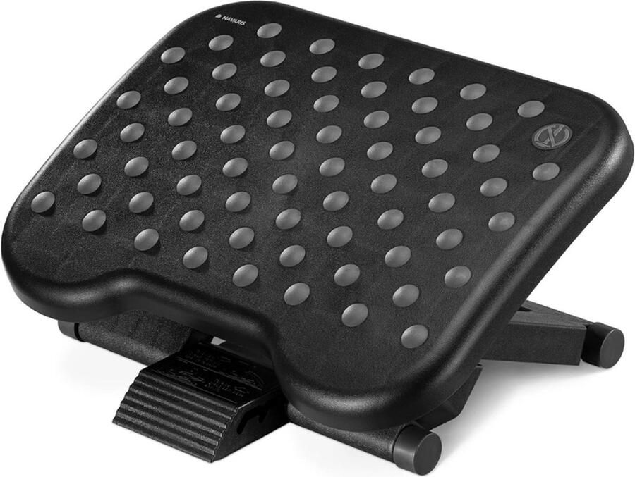 PEAM Voetensteun Verstelbaar Ergonomisch Verbeter je werkhouding met dit verstelbare voetenbankje ontworpen om comfort en ergonomie te bevorderen tijdens langdurig zitten aan je bureau