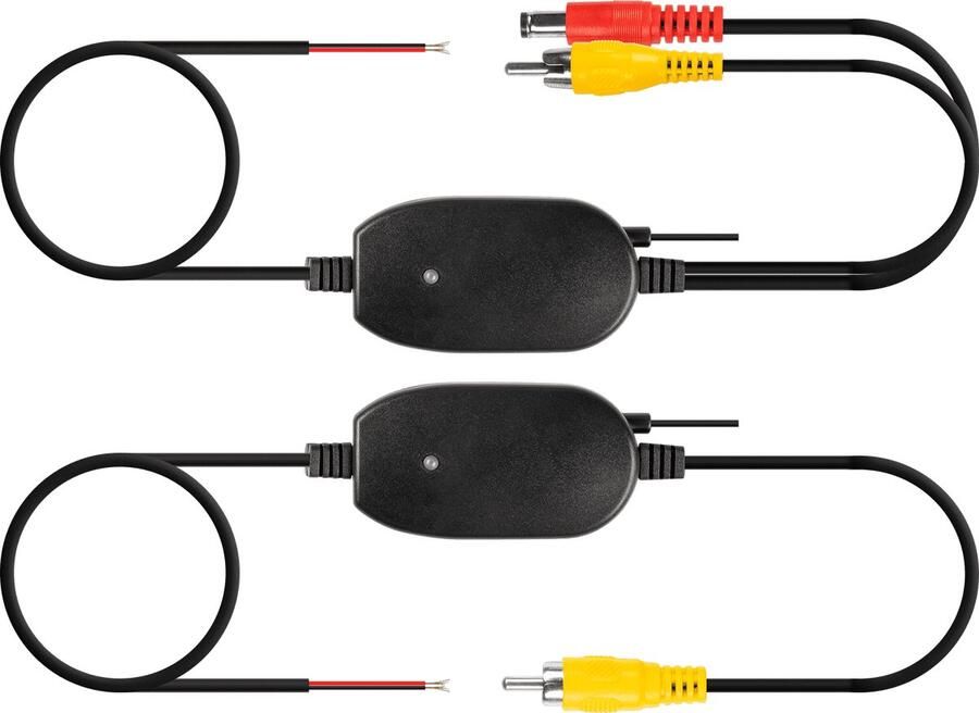 Peiying Basic Draadloze Video-module Voor achteruitrijcamera's 2.5Ghz 9-14V Zwart