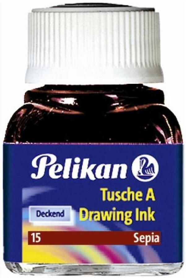 Pelikan Pelikaan inkt 10 ml glazen flesje karmezijenrood - Foto 2