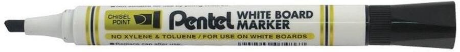 Pentel MW86 markeerstift 12 stuk(s) Beitelvormige punt Zwart