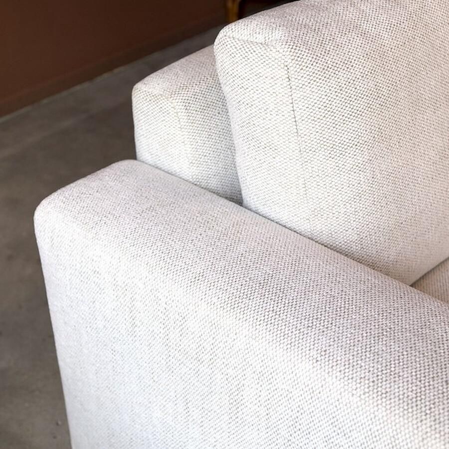 Lizzely Garden & Living Hoekbank Uno naturel loungebank 300cm polyester bankstel rechts - Foto 2