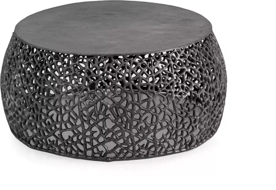 Perfecthomeshop Bijzettafel zwart 71 cm – Stijlvol Design Tafeltje – Duurzaam Geproduceerd bijzet tafel