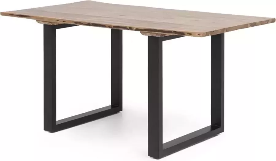 Perfecthomeshop Boomstamtafel 180 cm – Vintage Look Boomstam tafel – Eettafel Duurzaam Materiaal – 76x180 cm