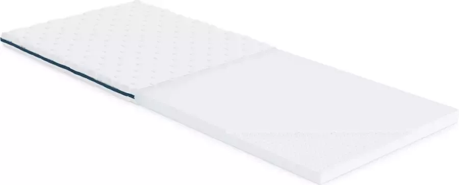 Perfectmatras Latex Hydrogel Topper – 140x220 Cm – Koele Matras Topper Met Wasbare Tijk – Koud Topdekmatras – Hydrogel Relax