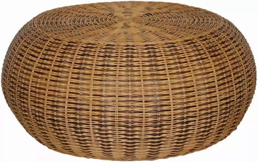 Perfecthomeshop Rieten bijzettafel 35x80 cm – Bijzet tafel rotan Vintage tafeltje Salontafel Rotan