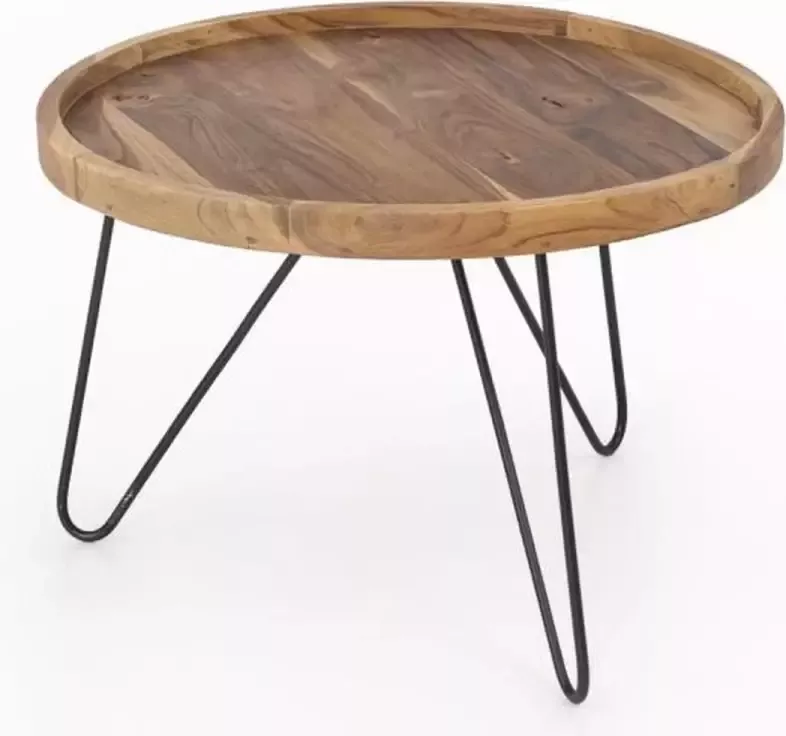 Perfecthomeshop Teakhouten bijzettafel 45x65 cm – Vintage Look – Duurzaam