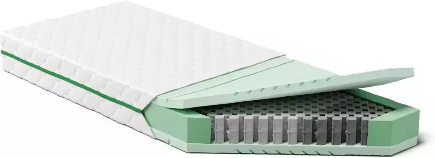 Perfectmatras Koudschuim Matras tot 150 kg 80 x 190 cm – HR+ Technologie – Multi Pocketvering Matras voor Zware Mensen – Pure Multi +