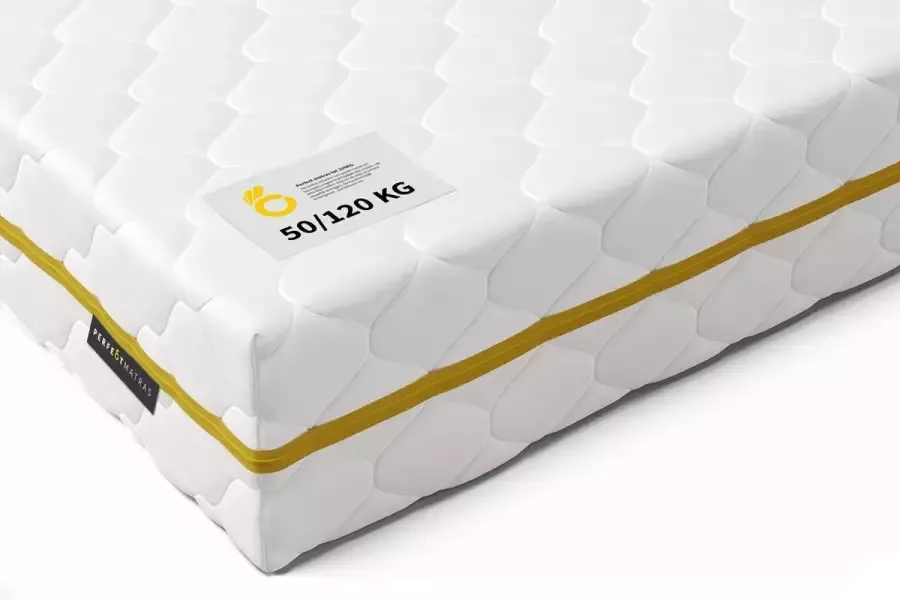Perfectmatras Pocketvering Matras tot 120 kg 70 x 190 cm – 7 Comfort Zones & Cocomat – Koudschuim – Pocketveren Matras Met Wasbare Tijk – Coco Life