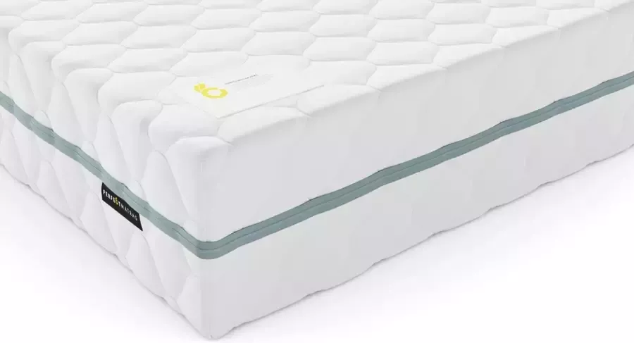 Perfectmatras Pocketvering tweepersoons matras met koudschuim toplaag HR30 160x190cm
