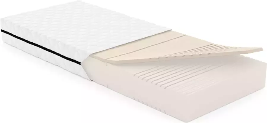 Perfectmatras Sojaschuim matras – 80x210 cm – Duurzaam Matras Natuurlijke Materialen en Koudschuim – Ecologisch – Soja Organic