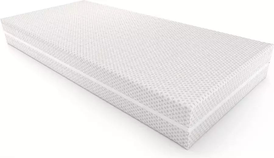 Perfectmatras Traagschuim Matras 110x200 cm – Nasa Schuim Technologie – 7 zones Traagschuimmatrassen – Traag Schuim Met Pocketvering – Memory Foam Relax