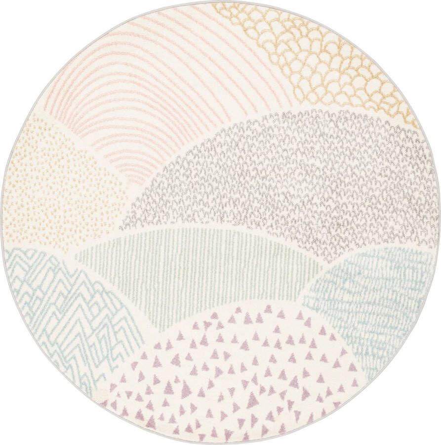 Pergamon Kindertapijt Softstar Kids Fantasie Rond