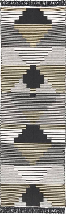 Pergamon Loper Tapijt Vloerkleed Dubbelzijdig Ethno Kelim - Foto 3