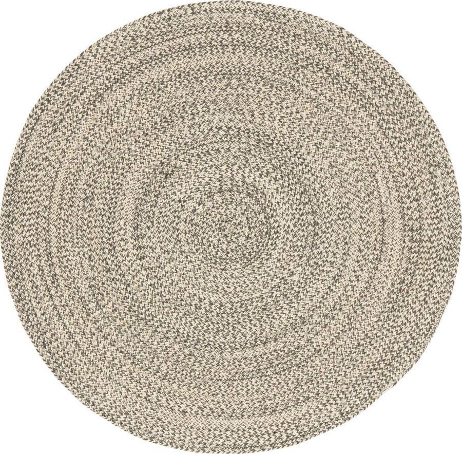 Pergamon Natuurvezelkleed Handgemaakt Jute Kaya Rond