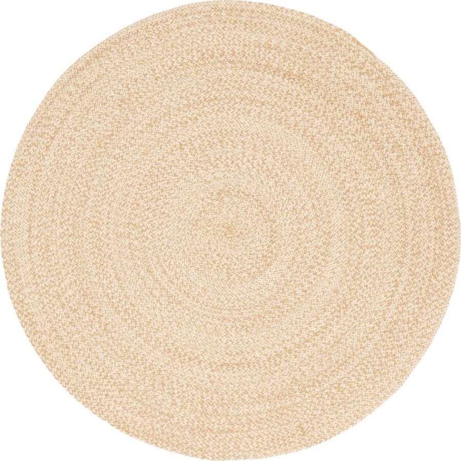 Pergamon Natuurvezelkleed Handgemaakt Jute Kaya Rond