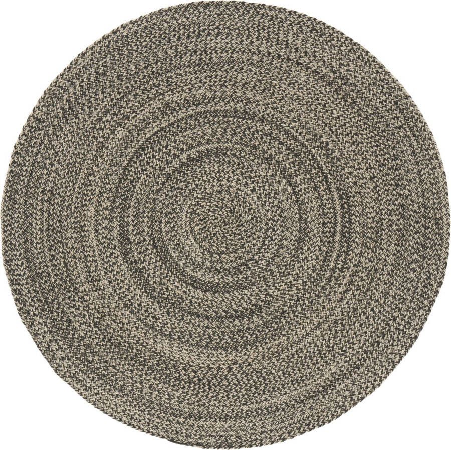 Pergamon Natuurvezelkleed Handgemaakt Jute Kaya Rond