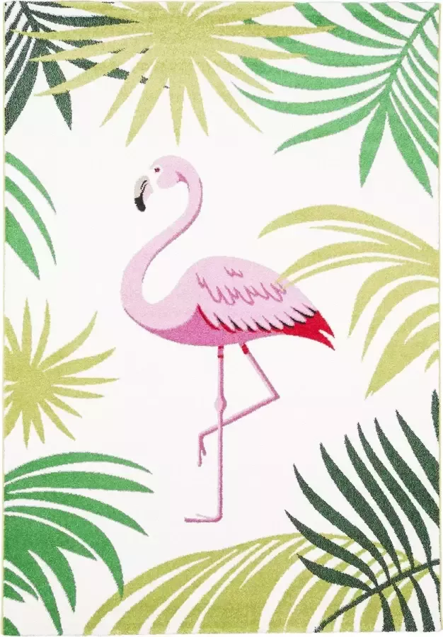 Pergamon Vloerkleed Design Faro Tropical Flamingo