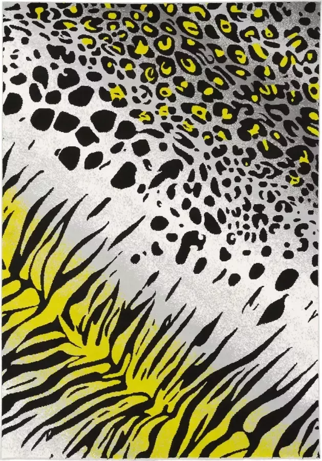 Pergamon Vloerkleed Designer Carat Leopard Zebra
