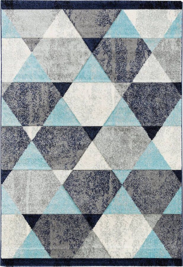 Pergamon Vloerkleed Designer Maui Moderne Ruiten - Foto 2