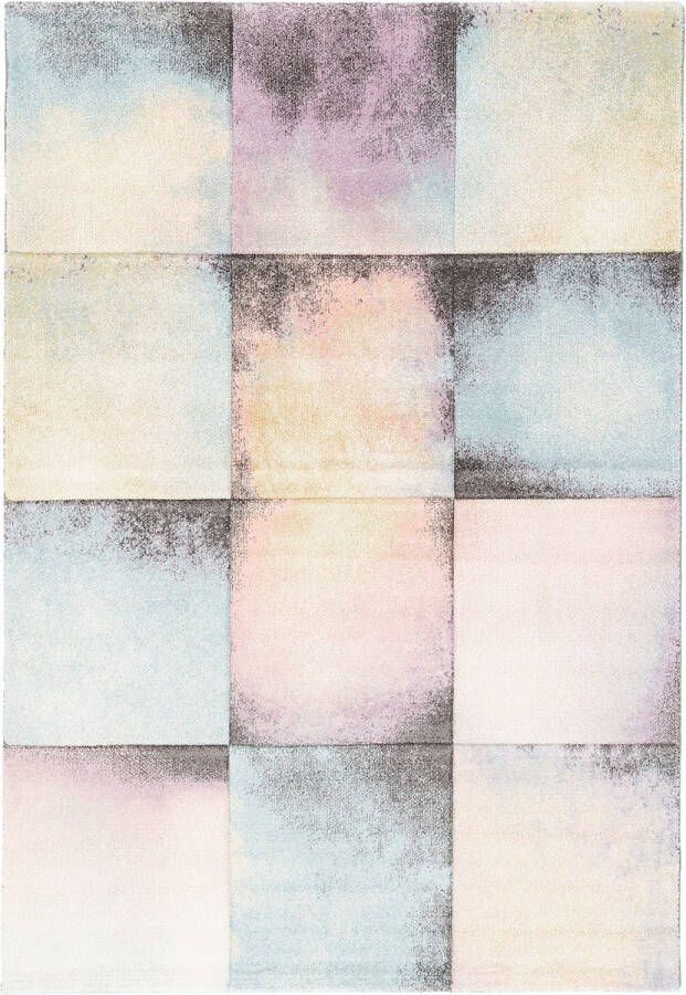 Pergamon Vloerkleed Designer Maui Pastel Ruit Gradient