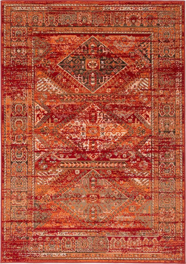 Pergamon Vloerkleed Designer Pop-Vintage Oosterse rand - Foto 3