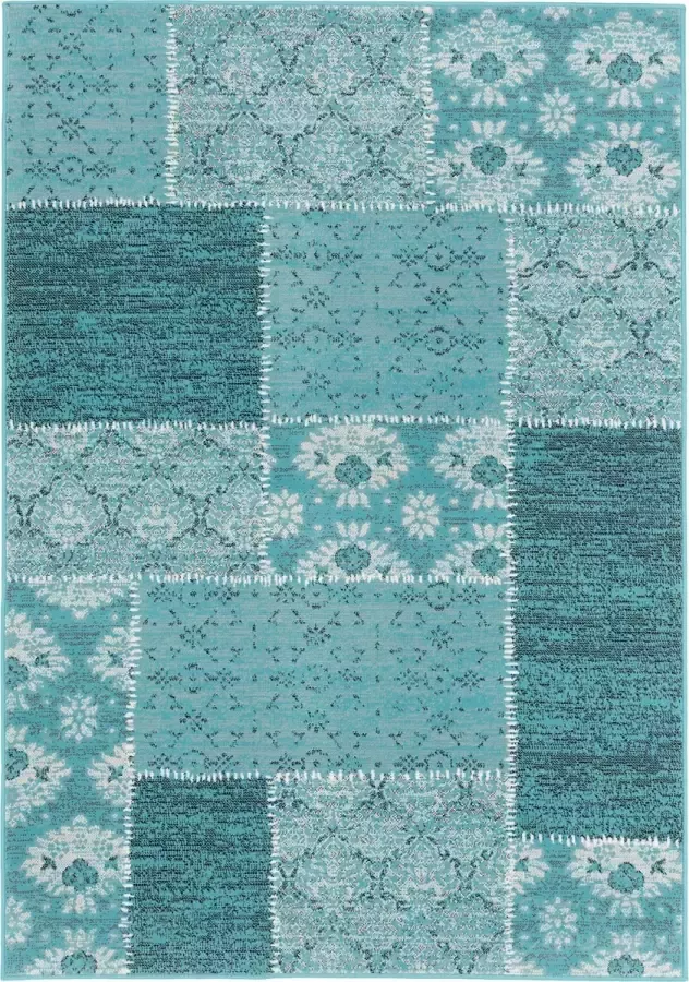 Pergamon Vloerkleed Designer Pop-Vintage Oriënt Patchwork
