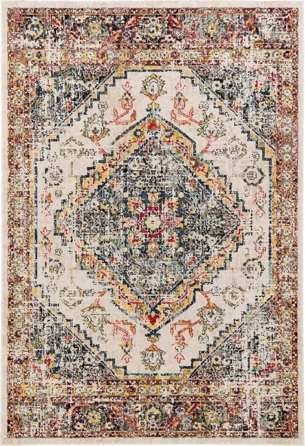 Pergamon Vloerkleed Designer Vintage Zoë Oosterse rand