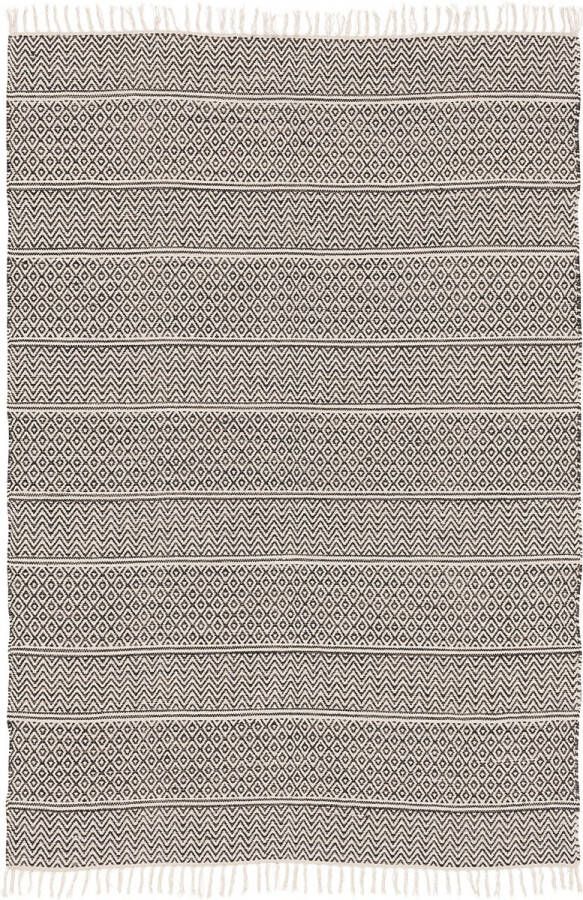 Pergamon Vloerkleed Kilim Sandy Baumwolle natuurlijk strepen