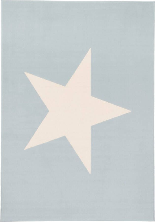 Pergamon Vloerkleed Kinder- en Jeugd Tapijt Trendline Star Pastel