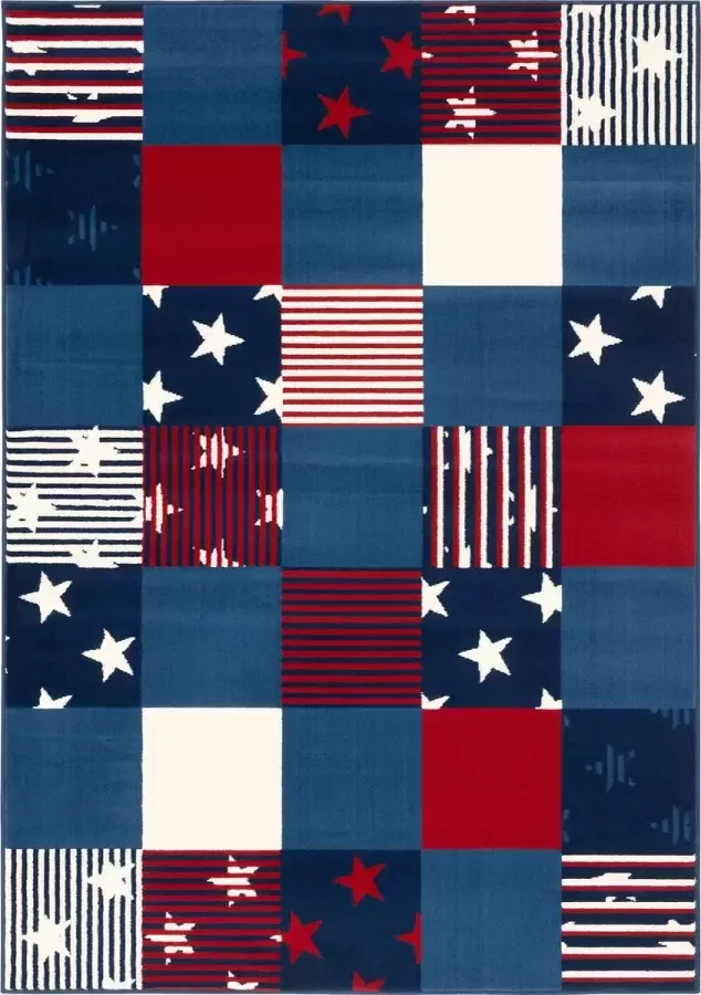 Pergamon Vloerkleed Kinderen en Jeugd Samba Karo Stars