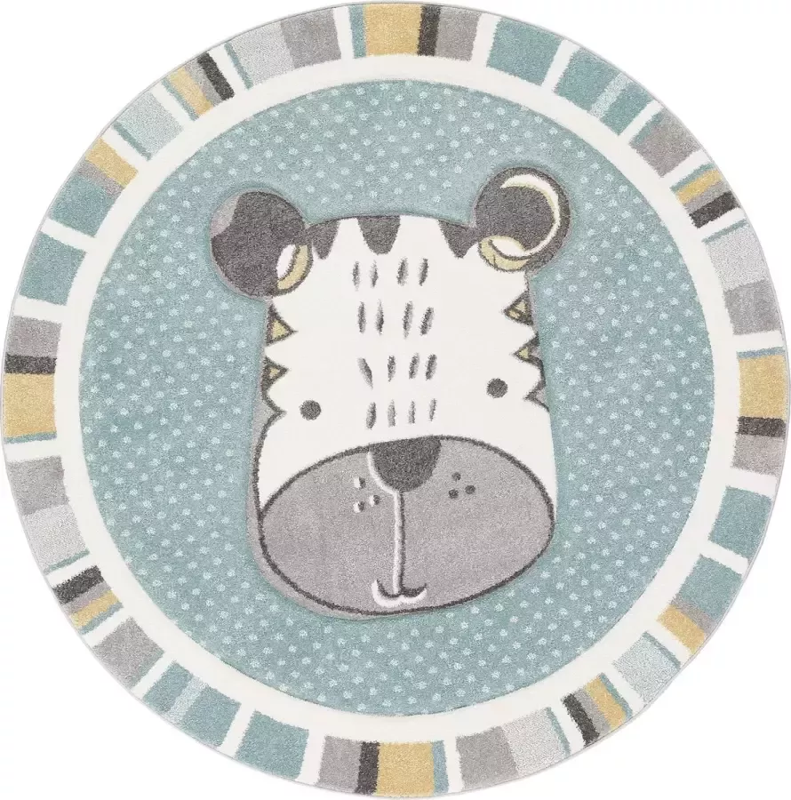 Pergamon Vloerkleed Kindertapijt Maui Kinder Hond Rond