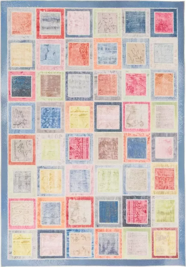 Pergamon Vloerkleed Luxe Vintage Designer Primus Vierkant