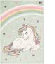 Pergamon Vloerkleed Maui Kids Kindertapijt Eenhoorn Pastel - Thumbnail 2