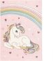 Pergamon Vloerkleed Maui Kids Kindertapijt Eenhoorn Pastel - Thumbnail 1