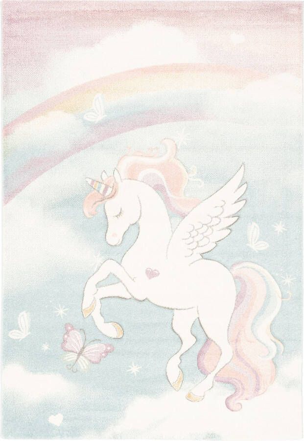 Pergamon Vloerkleed Maui Kids Pastel Eenhoorn