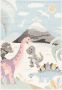 Pergamon Vloerkleed Maui Kinderen spelen Dinosaurus - Thumbnail 2