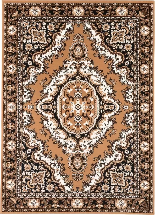Pergamon Vloerkleed Oosters Tapijt Trendline Beige Keshan