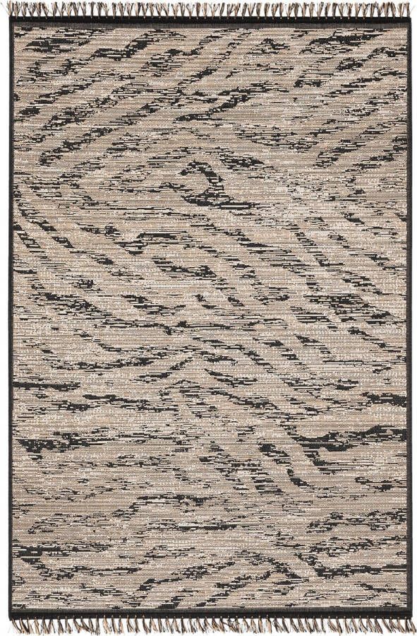 Pergamon Vloerkleed Origin Jute Natuur Ethno Stijl Dierenprint