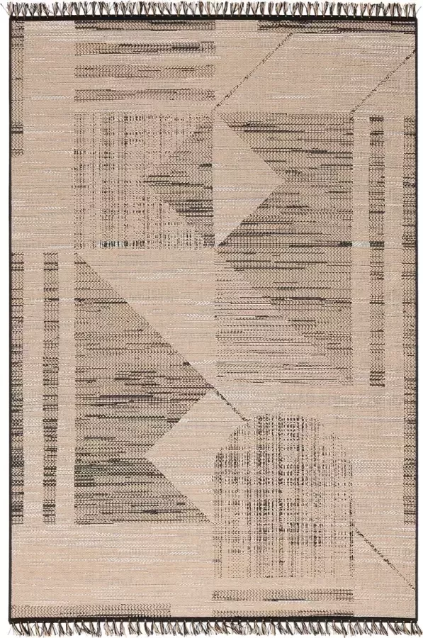 Pergamon Vloerkleed Origin Jute Natuur Ethno Stijl Modern