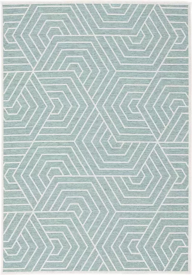 Pergamon Vloerkleed Ottawa Trend Flatweave voor binnen en buiten