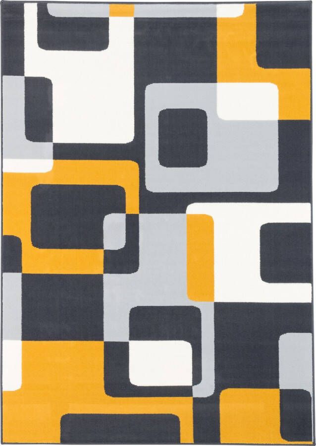 Pergamon Vloerkleed Tapijt Modern Trendline Retro