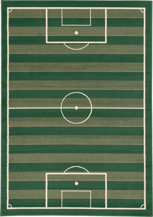 Pergamon Vloerkleed Trendline Tapijt Knderkamer Voetbalveld