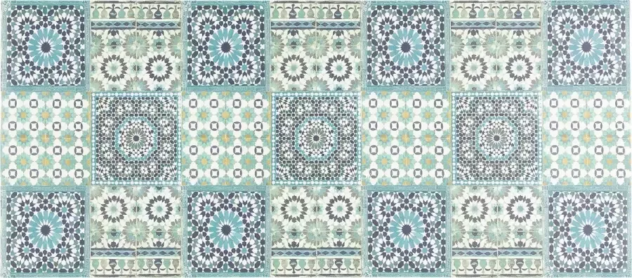 Pergamon Vloerkleed Vinyl Tapijt Keuken Loper Evora Mozaïek