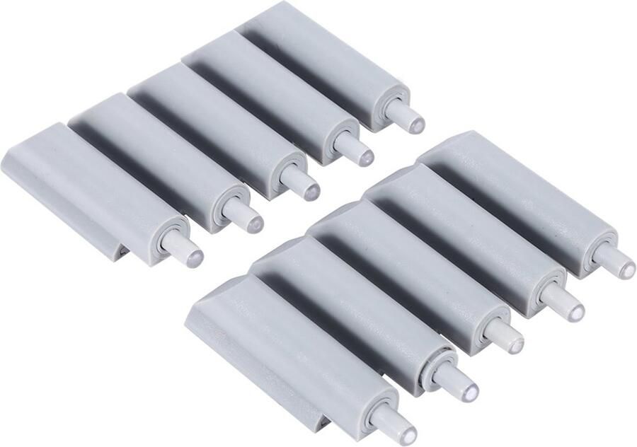 Peysaitr 10STKS ABS Behuizing Deur Kast La Push-to-Open Systeem Demper Buffer Plastic Tip Waterdicht Unisex