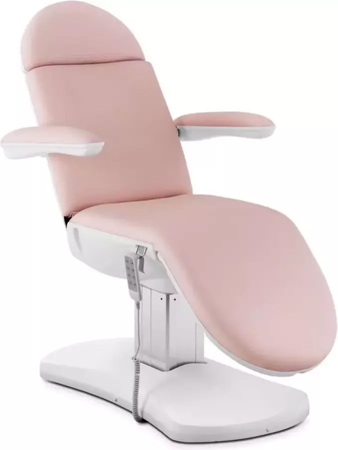 Physa Camilla de estética 350 W 150 kg Rosa salmón Blanco