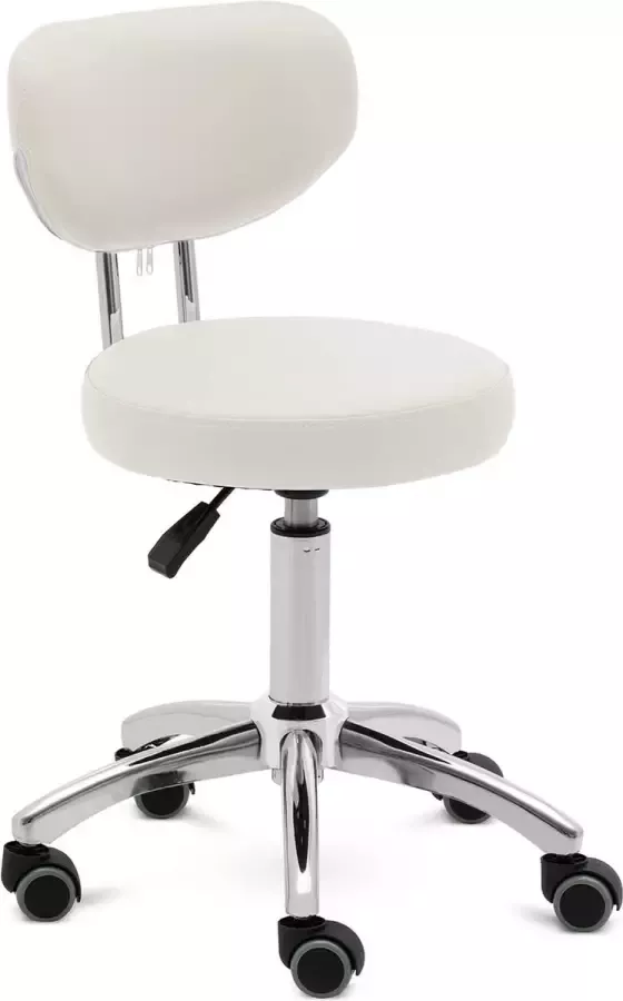 Physa Kruk met rugleuning 46 60 cm 150 kg beige